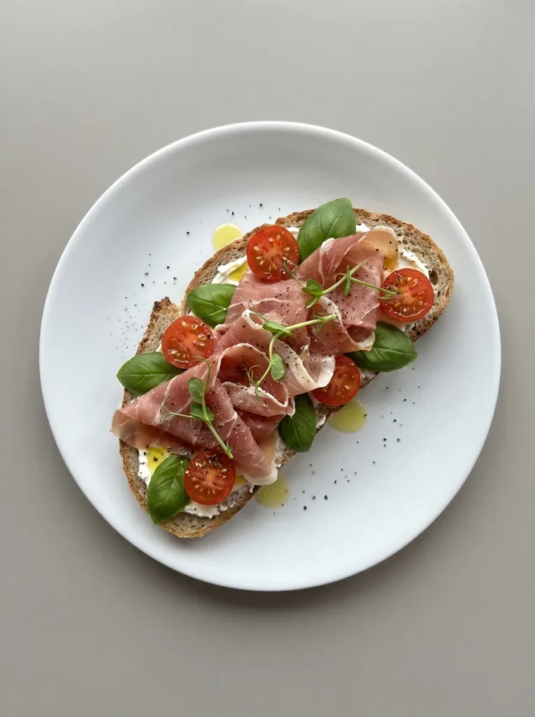 Prosciutto sandwich