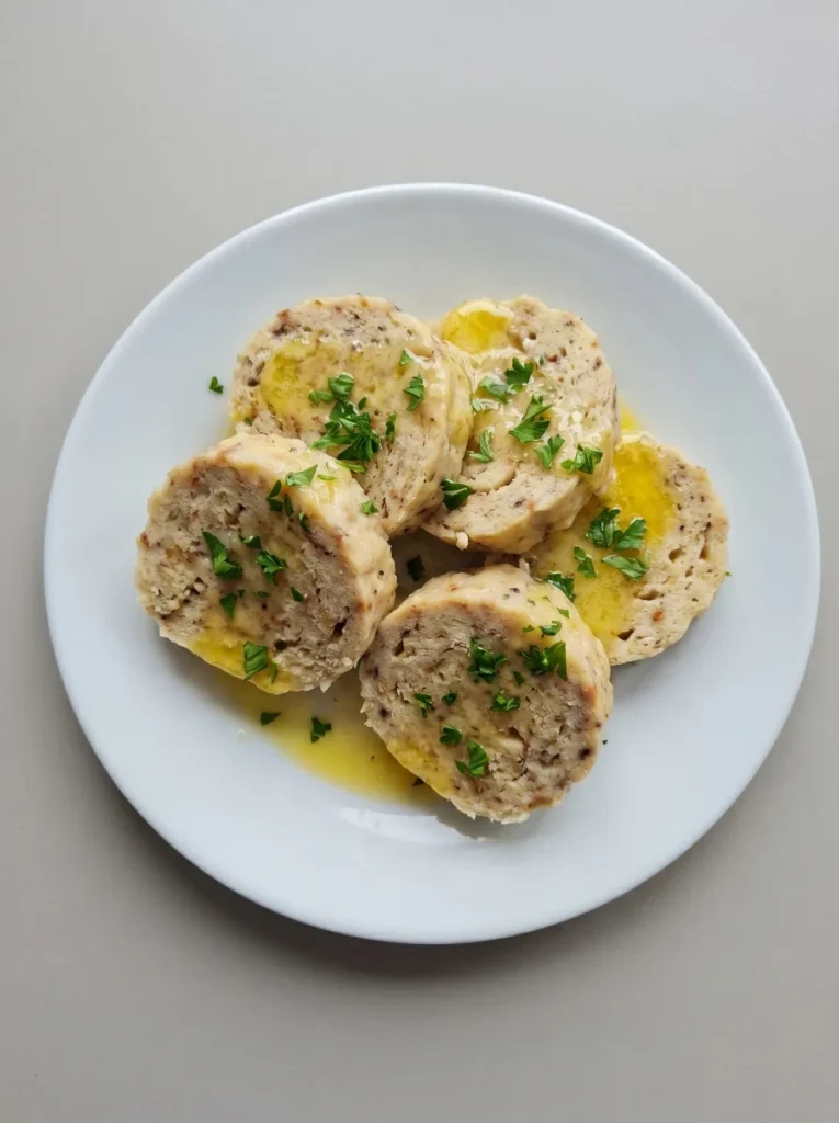 Carlsbad dumpling buttered
