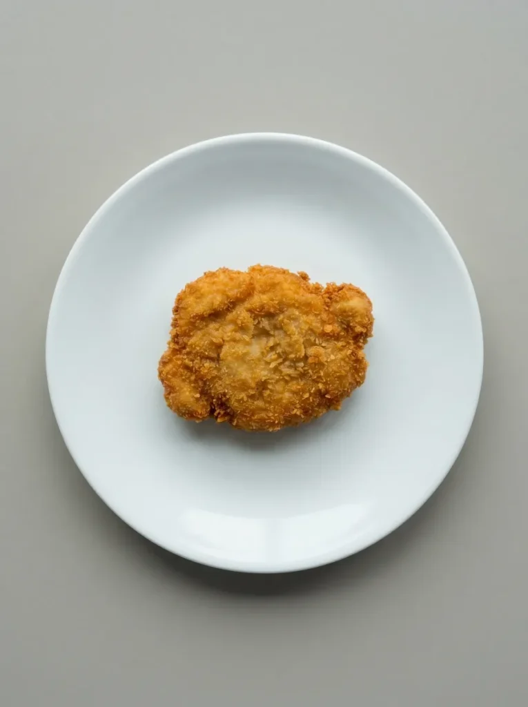 Mini pork schnitzel
